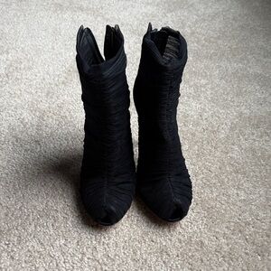 Dolce & Gabbana Black Heeled Boots